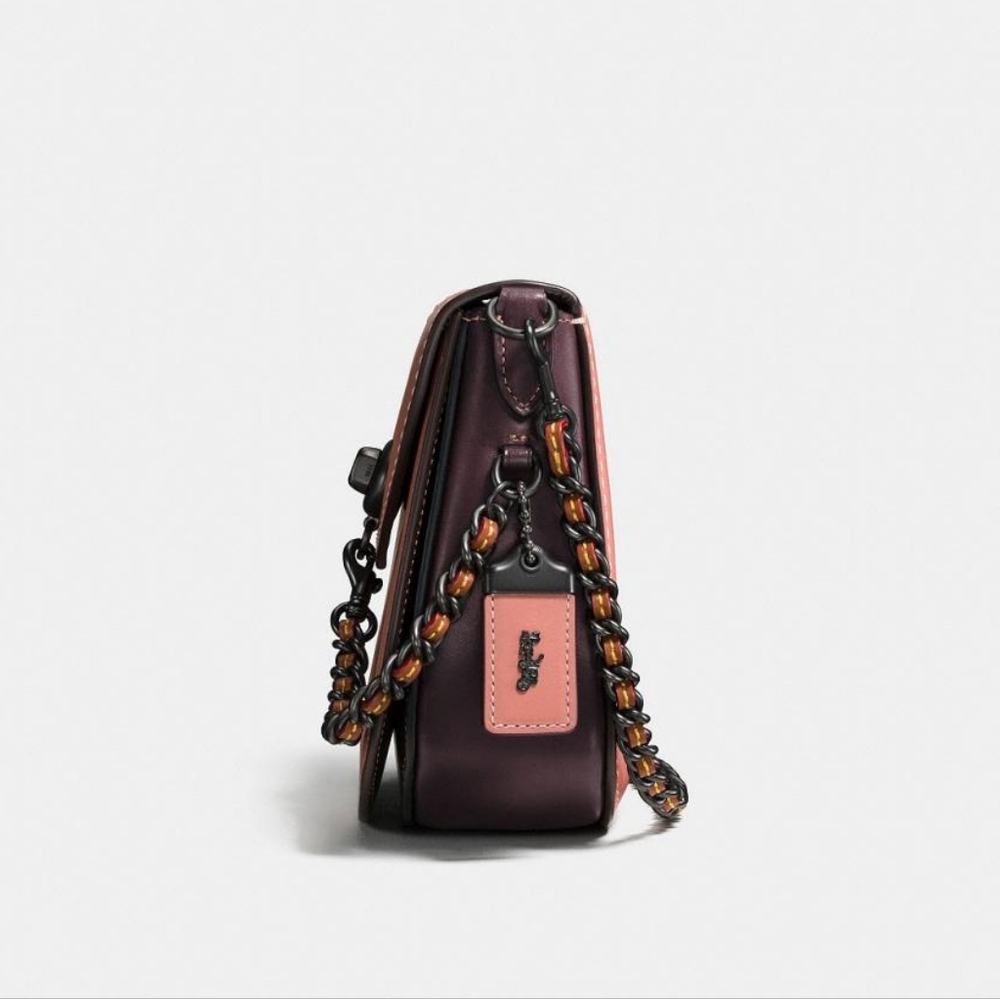 Coach 1941 turnlock saddle bag in Melon - Picture 2 of 8